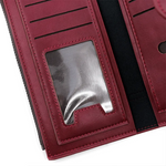 Portefeuille long en cuir - Pratique et élégant