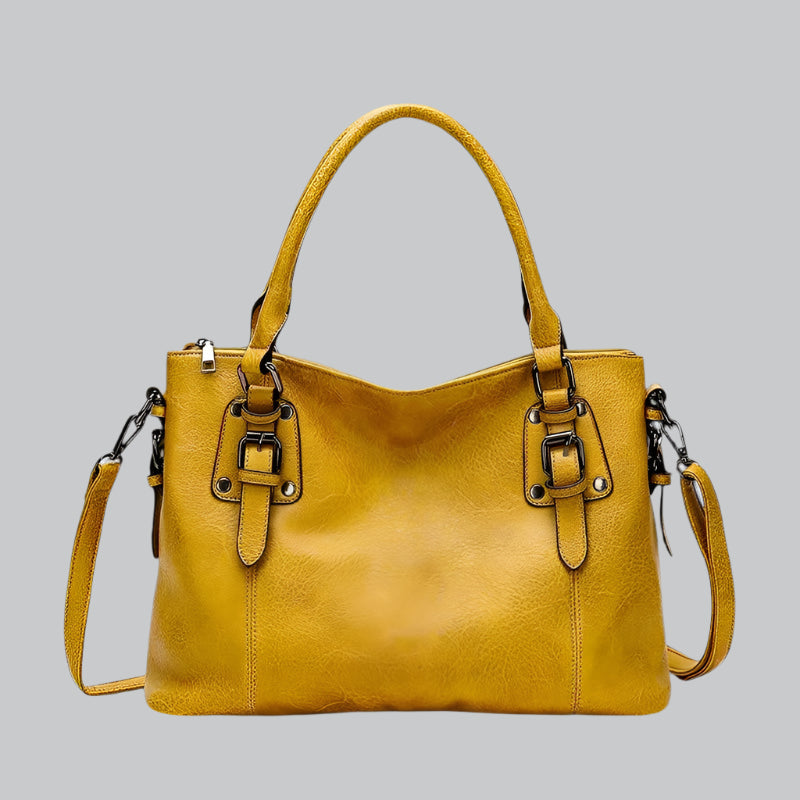 Vera | Elegant Soft Leather Shoulder Bag