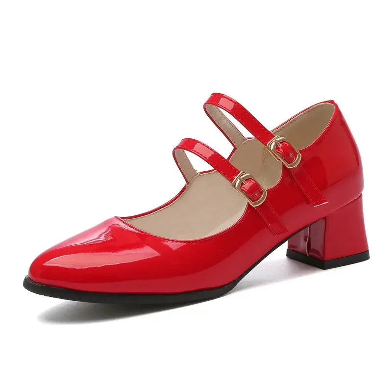Vera | Sweet Patent Leather Mary Janes