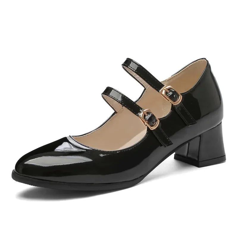 Vera | Sweet Patent Leather Mary Janes
