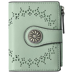 Portefeuille RFID femme avec poche zippée - Claire