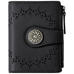 Portefeuille RFID femme avec poche zippée - Claire