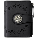 Portefeuille RFID femme avec poche zippée - Claire