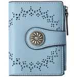 Portefeuille RFID femme avec poche zippée - Claire