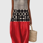 Šaty Jane Color Block Midi
