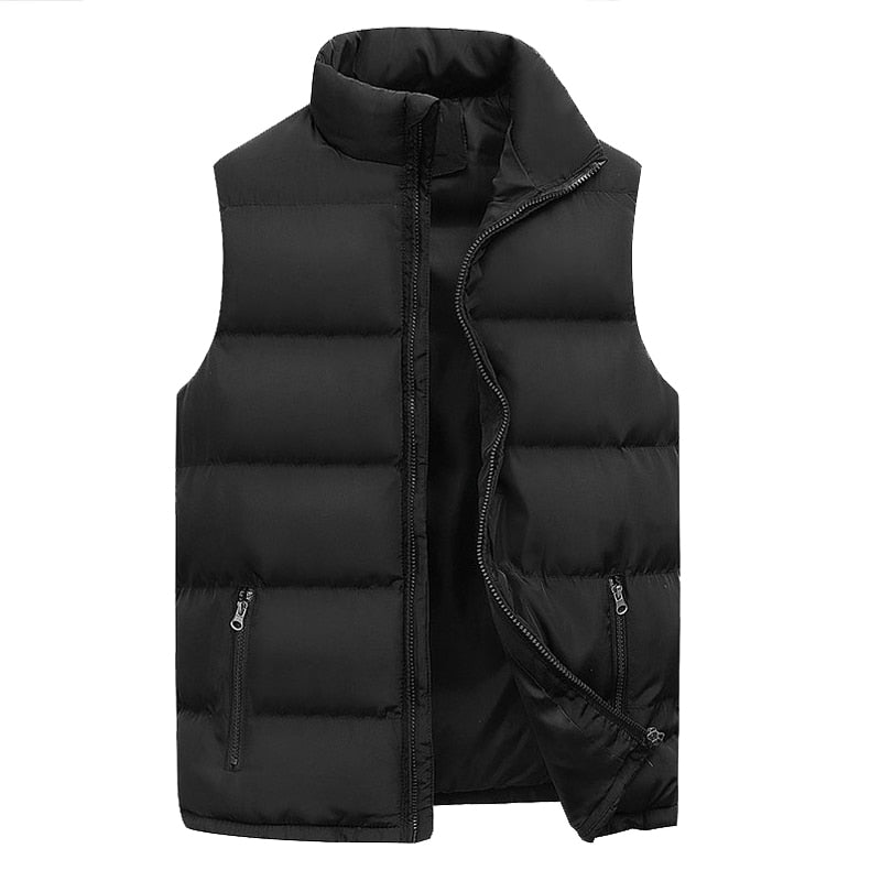 Hugo Men's Vest – Elegant Quilted Bodywarmer with Warm Lining & Zipped Pockets