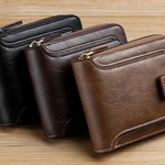 portefeuille en cuir vintage - Classique et élégant