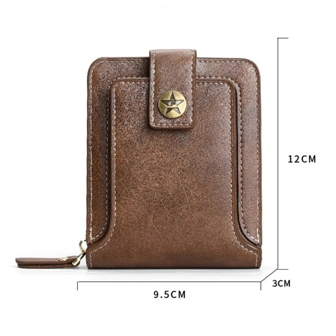 portefeuille en cuir vintage - Classique et élégant