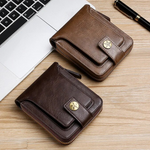 portefeuille en cuir vintage - Classique et élégant