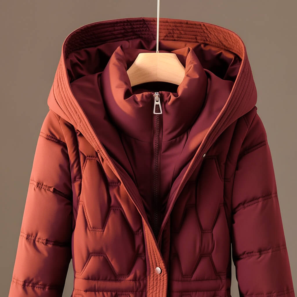 Virelle | Quilted Hooded Winter Coat