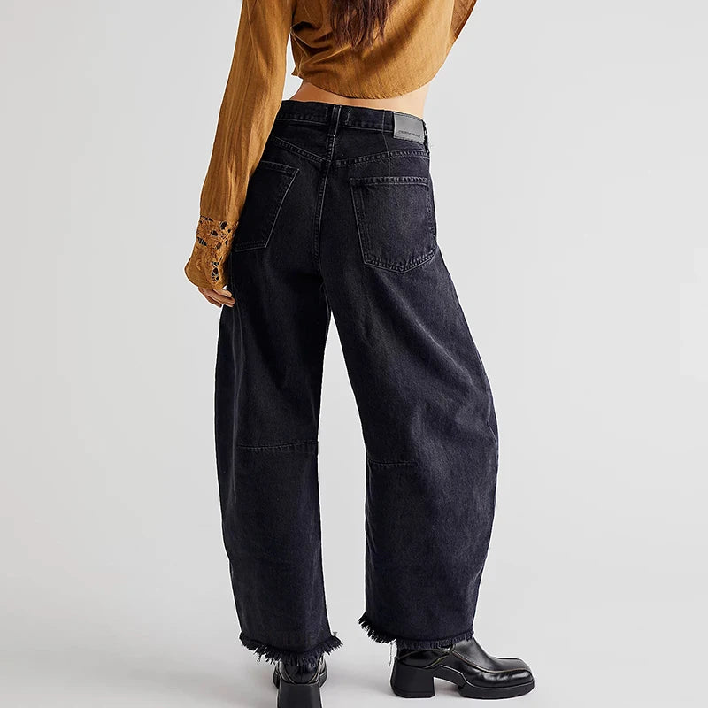 Wavex | High-Waist Baggy Jeans