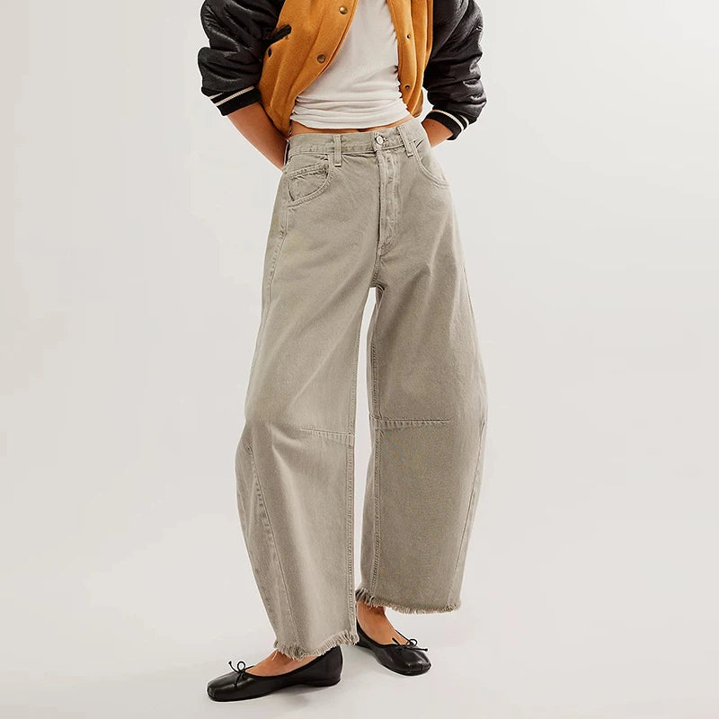 Wavex | High-Waist Baggy Jeans
