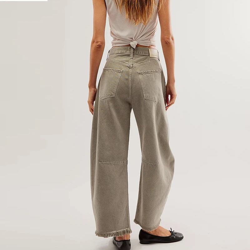 Wavex | High-Waist Baggy Jeans