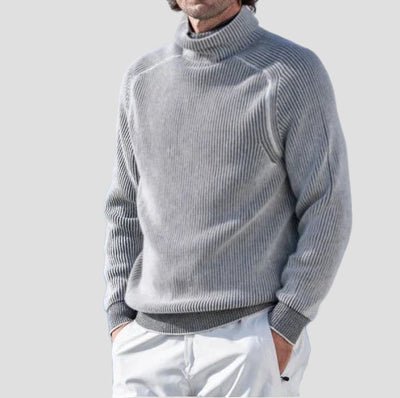 The Montreux Ribbed Turtleneck
