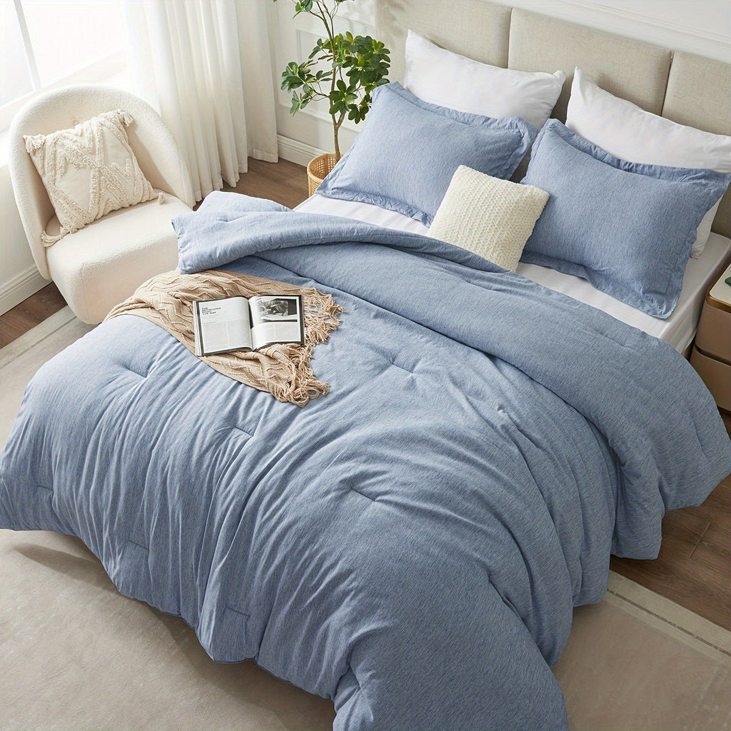 Minimalist soft duvet 3 pcs. bedding set