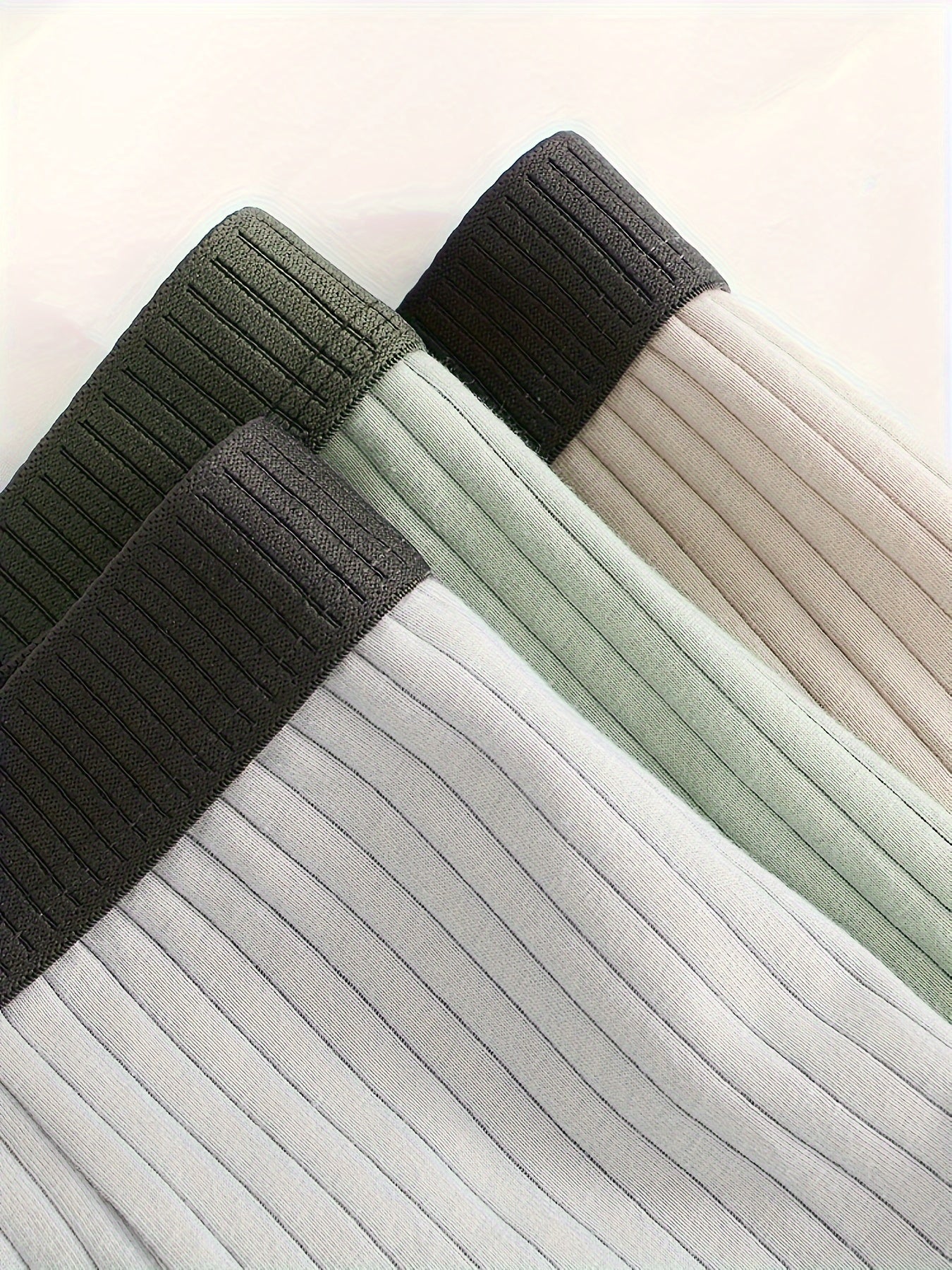 Soft underpants with elastic – Mix of green, black, blue and grey tones