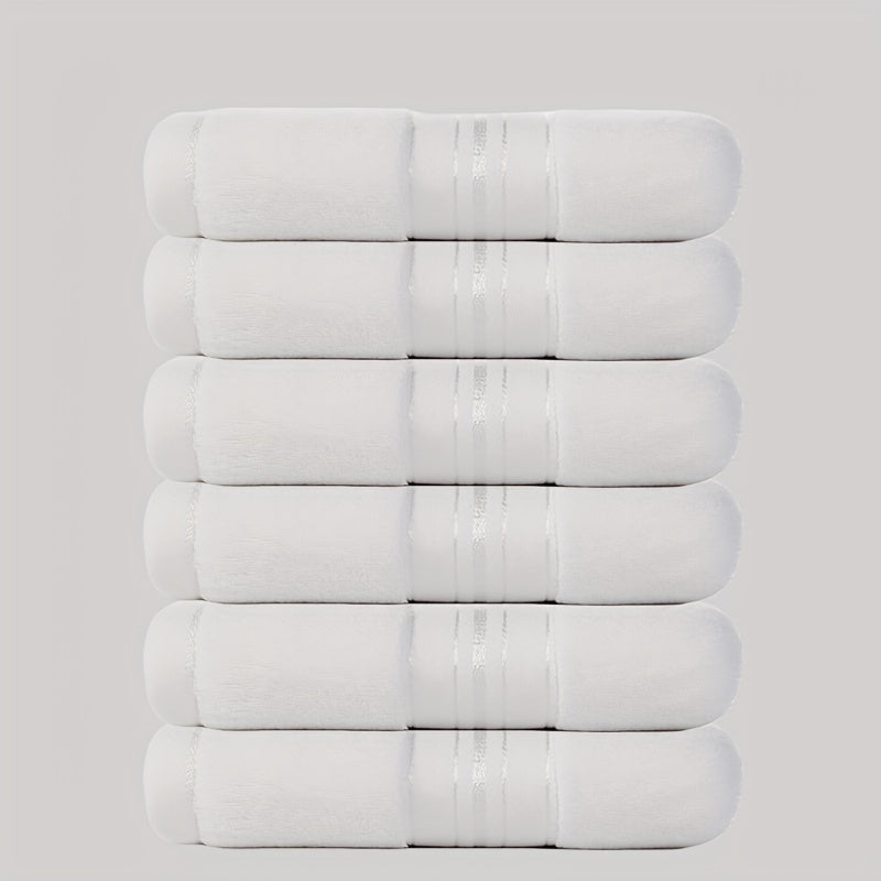 Towel set 6 pieces – Soft, absorbent cotton towels for the bathroom