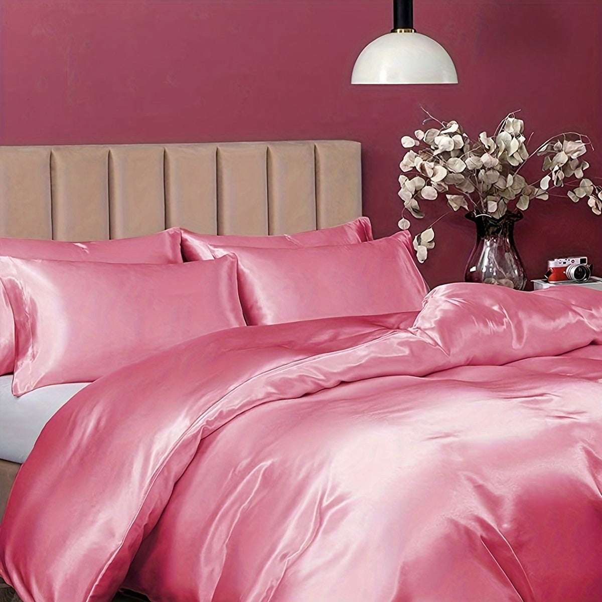Satin Duvet Cover with Luxurious Look – Comfort and Class