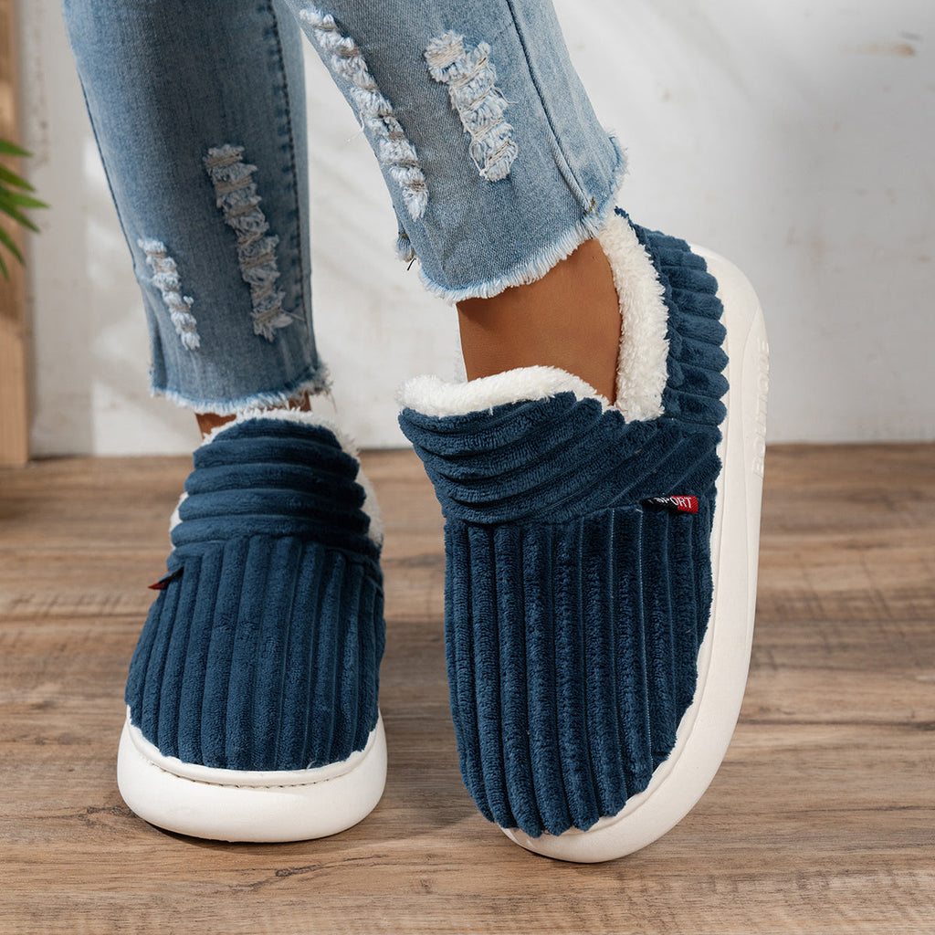 Cozy Step Plush Slippers