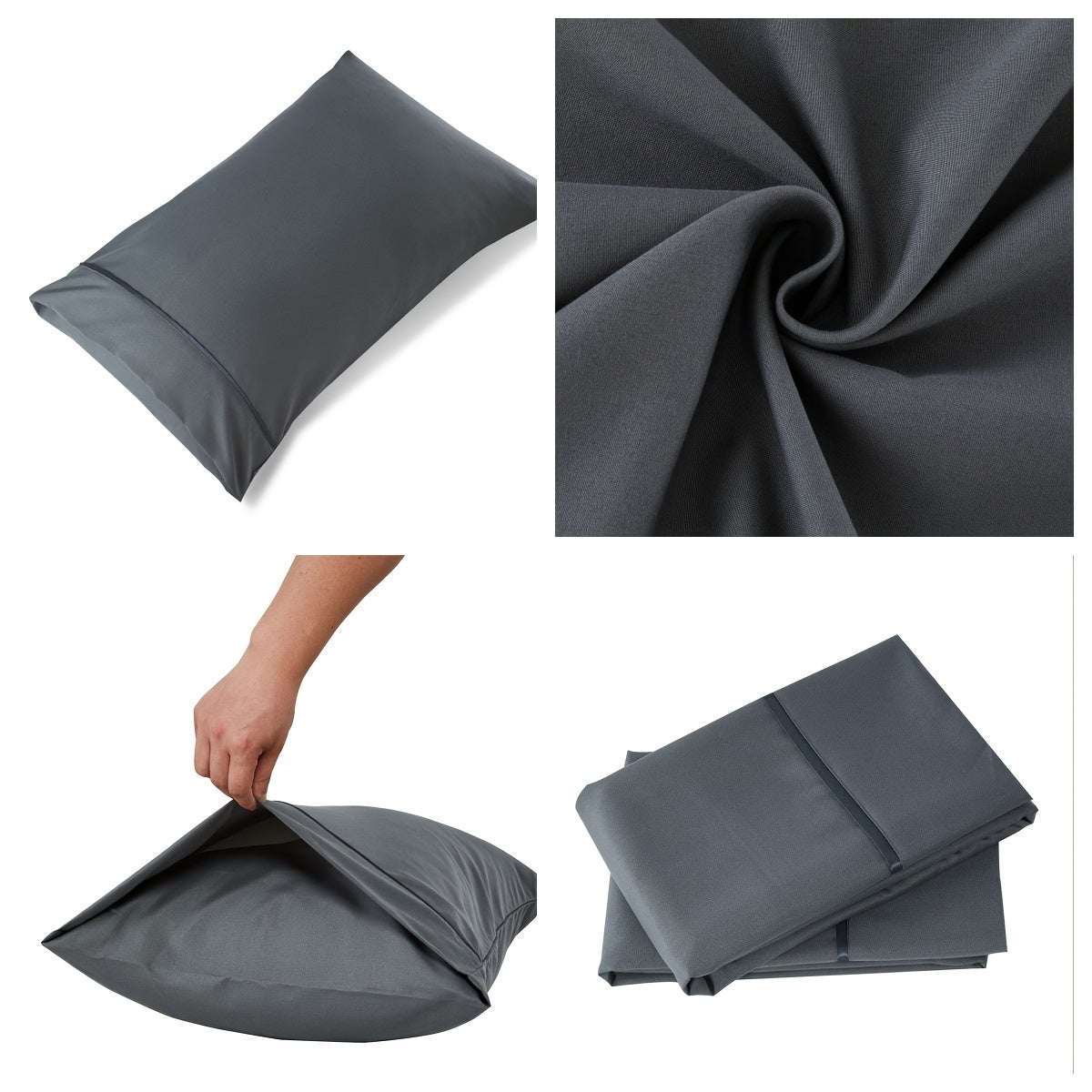 Simple Pillowcases in Modern Colors – Soft and Easy to Care for