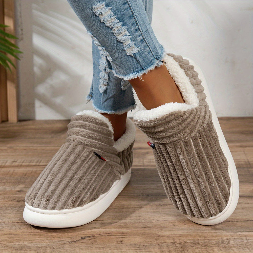 Cozy Step Plush Slippers