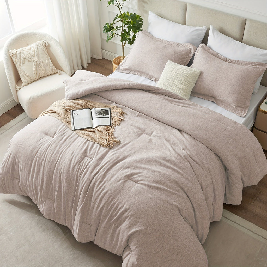 Minimalist soft duvet 3 pcs. bedding set