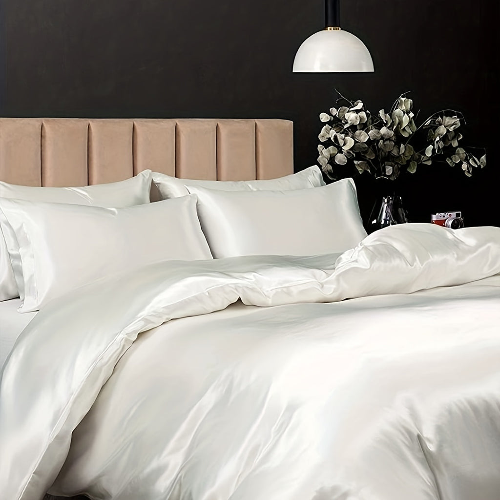 Satin Duvet Cover with Luxurious Look – Comfort and Class
