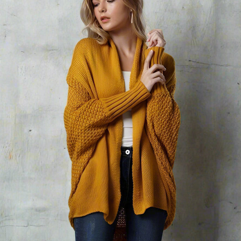 Batwing Knitted Cardigan