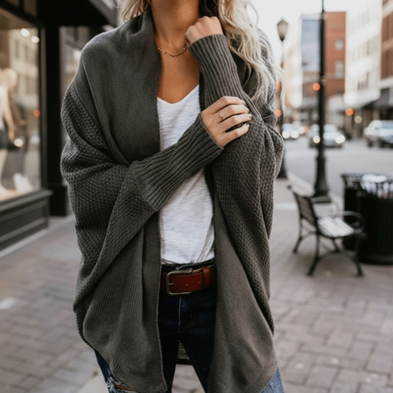 Batwing Knitted Cardigan