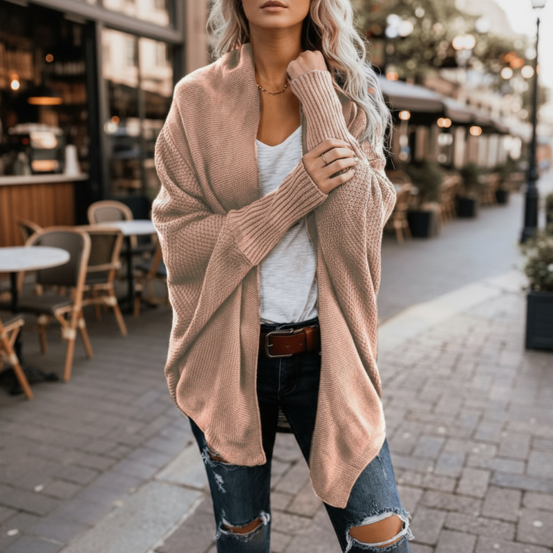 Batwing Knitted Cardigan