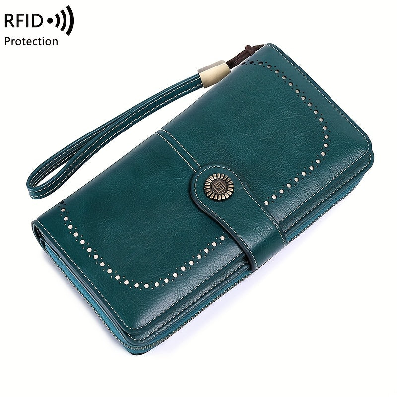ClassicID - Portefeuille de voyage rétro RFID