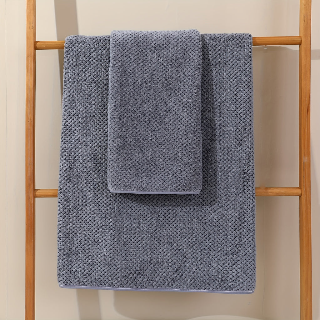 Luxurious 4-piece Towel Set – Soft and Absorbent Towels in a Set