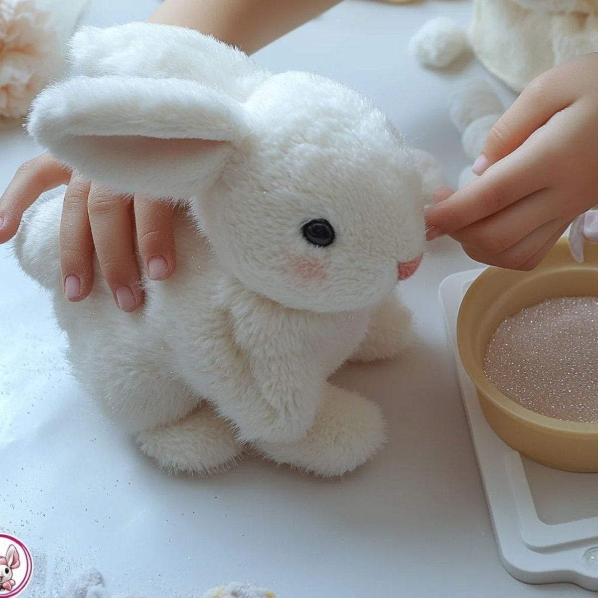 Bunnie™ - Lifelike AI Robotic Rabbit - Ultra-Realistic Pet Companion with Natural Movements