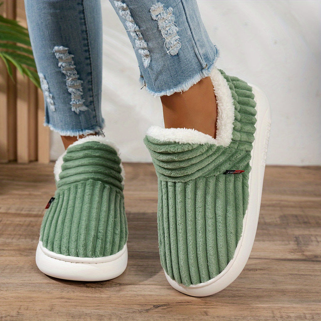 Cozy Step Plush Slippers