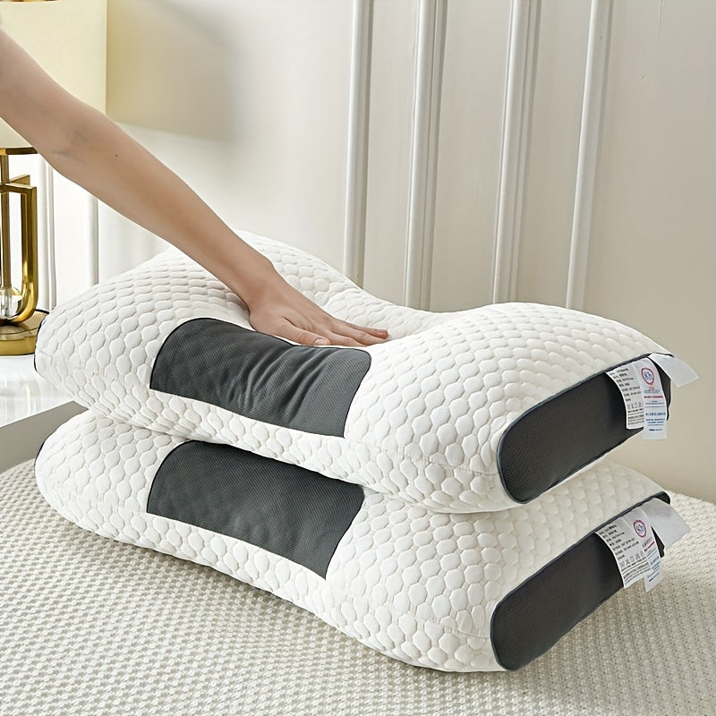 Ergonomic Memory Foam Pillow – Supports Neck, Shoulders and Spine