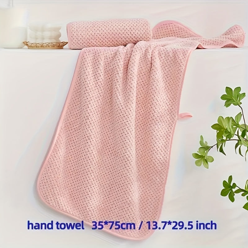Luxurious 4-piece Towel Set – Soft and Absorbent Towels in a Set