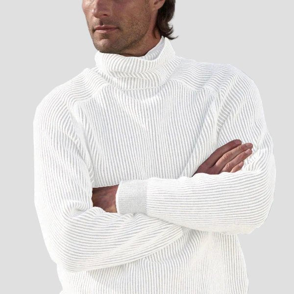 The Montreux Ribbed Turtleneck