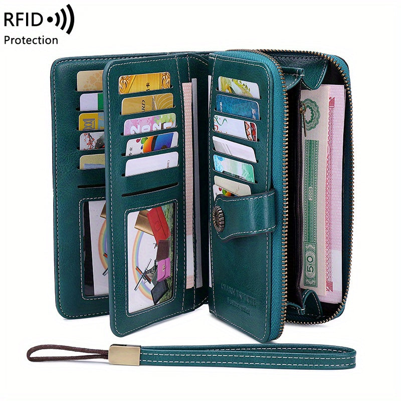 ClassicID - Portefeuille de voyage rétro RFID