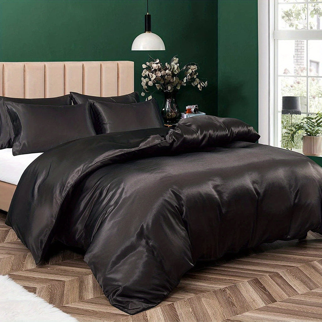 Satin Duvet Cover with Luxurious Look – Comfort and Class