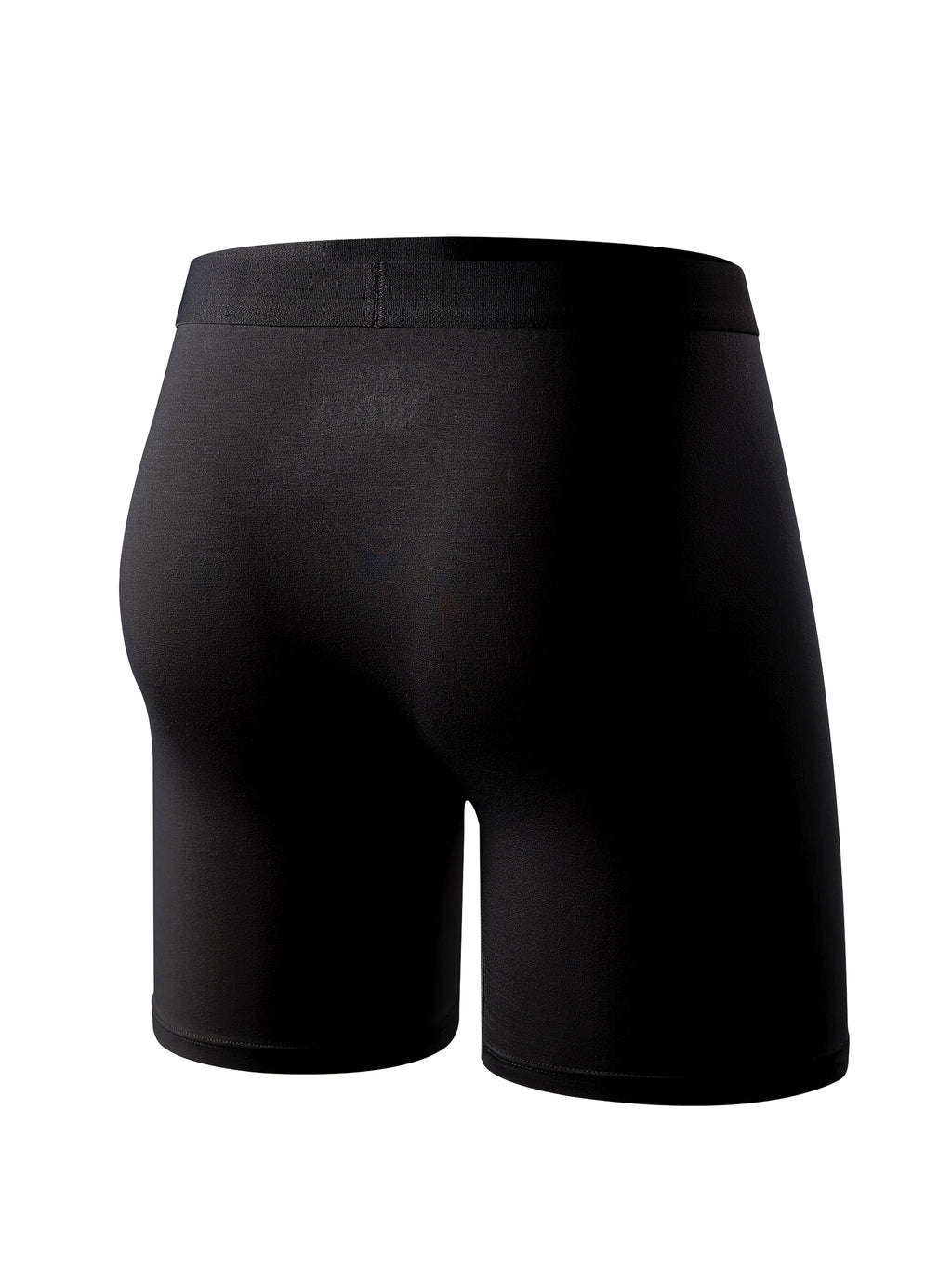 Men's mid-rise bamboo fiber boxer shorts - Moisture-wicking, breathable underwear