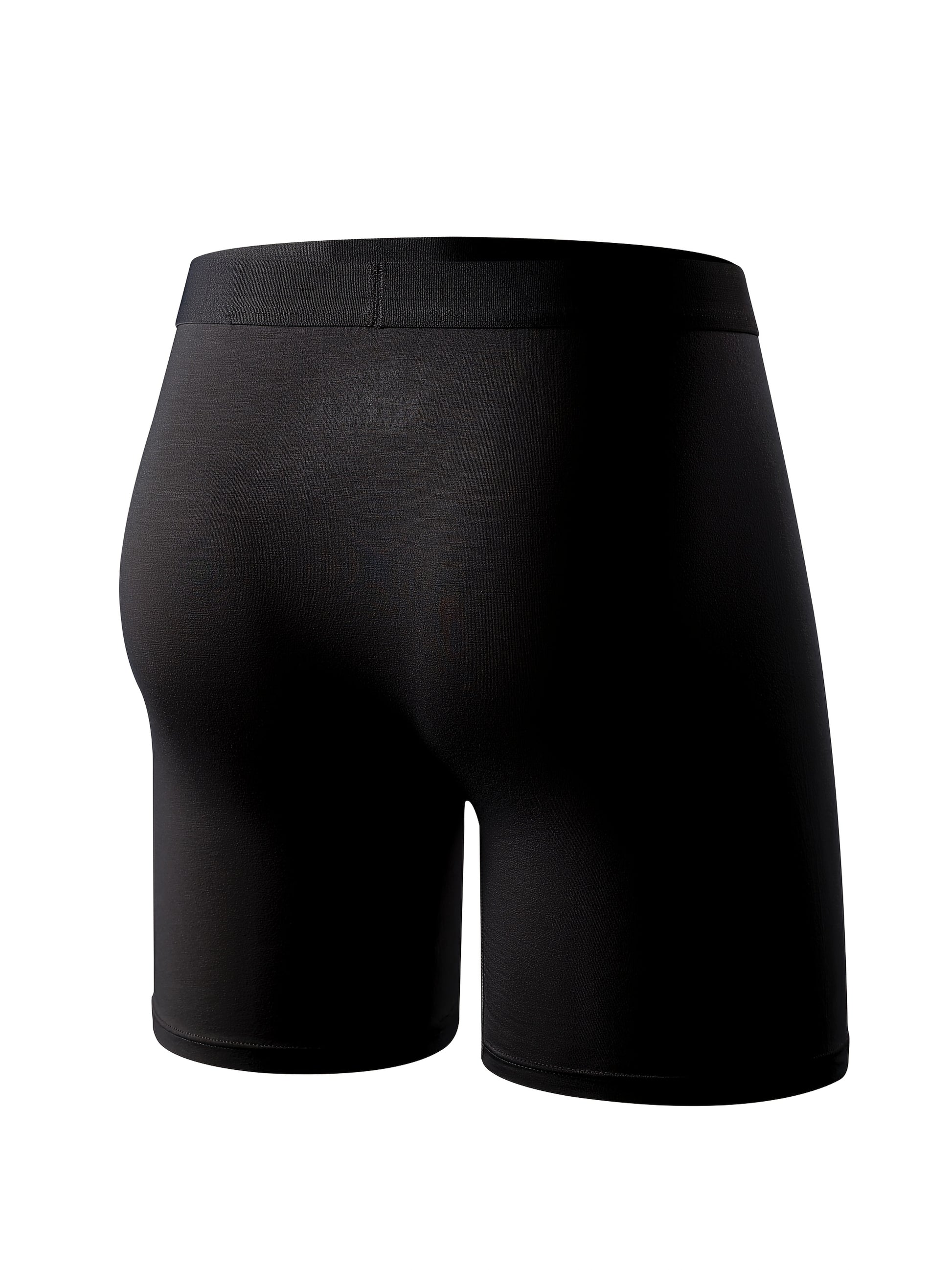 Men's mid-rise bamboo fiber boxer shorts - Moisture-wicking, breathable underwear