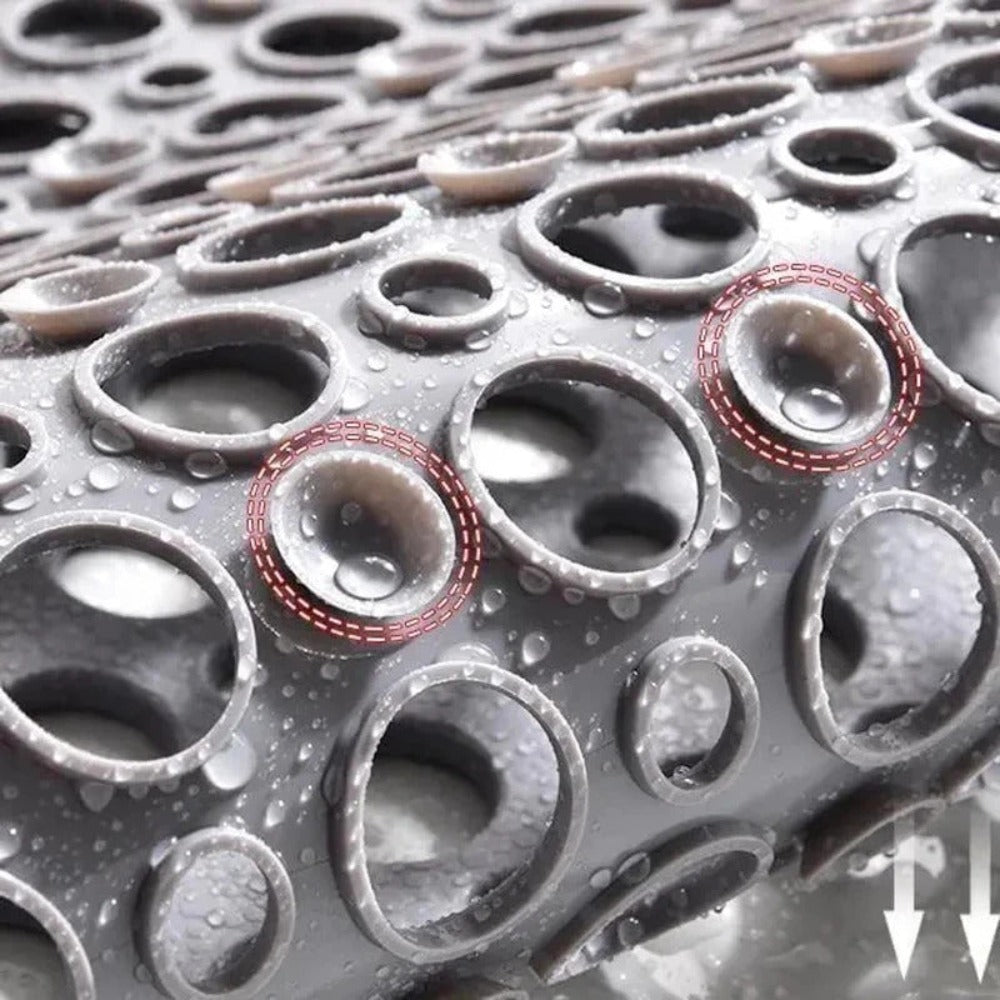 Non-Slip Shower Mat with Suction Cups – Safety in the Bath