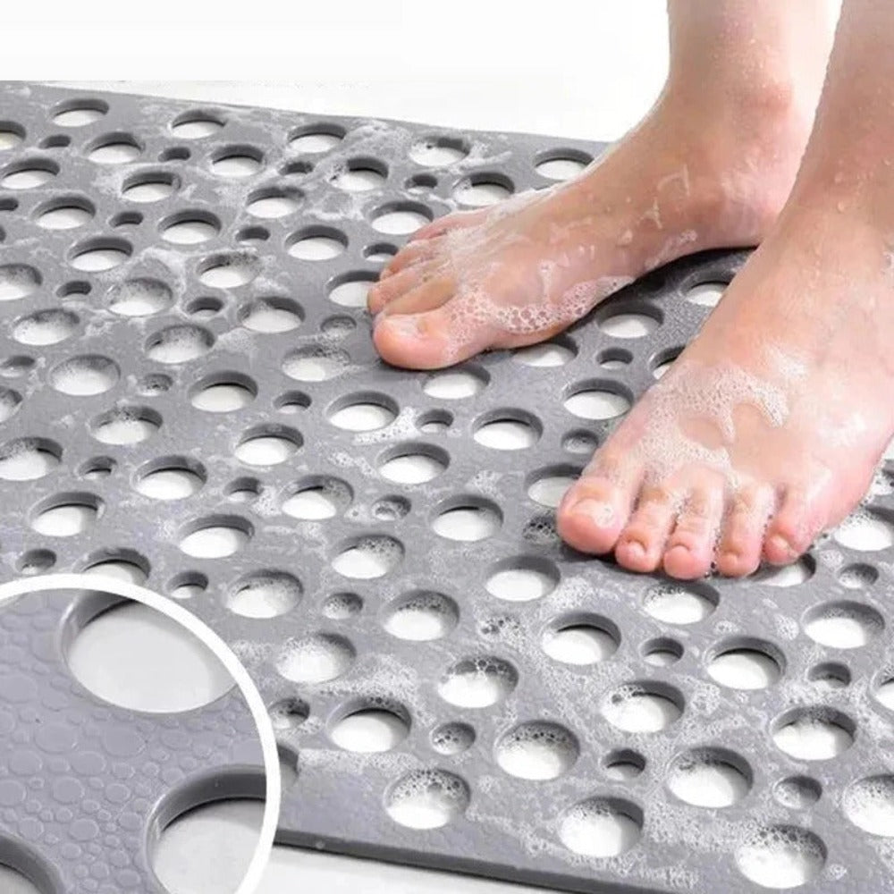 Non-Slip Shower Mat with Suction Cups – Safety in the Bath