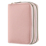 Petit portefeuille à motif litchi - Tendance et compact
