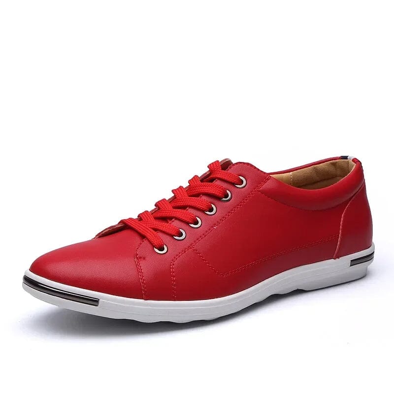 SANTORI LEATHER CASUAL SNEAKERS