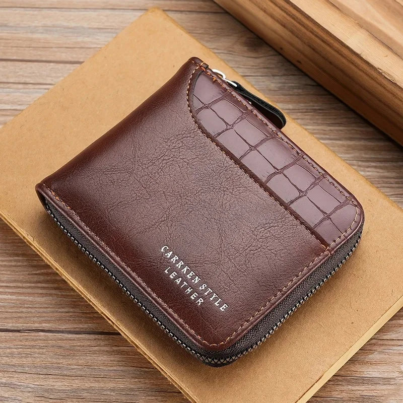 MIDGE - Portefeuille zippé pour homme