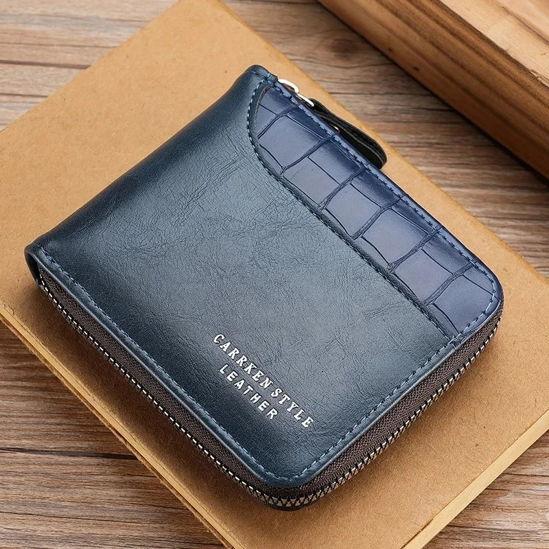 MIDGE - Portefeuille zippé pour homme