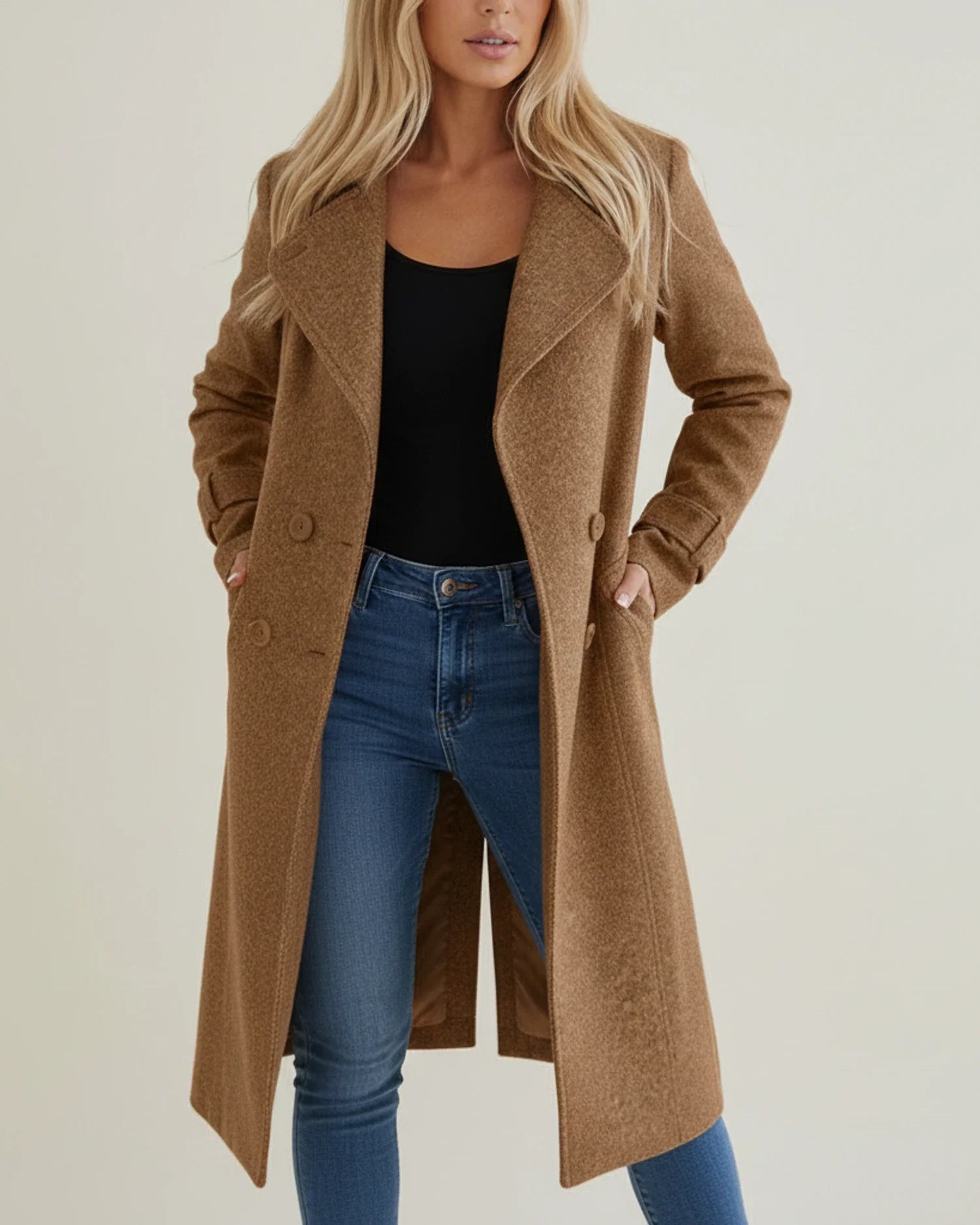 Women's Stylish Formal Long Winter Coat