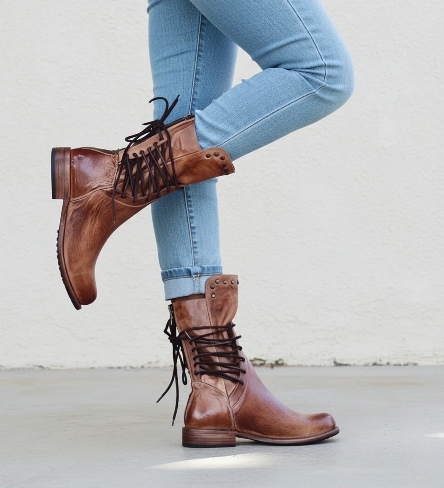 Women's Lace-Up Ankle Boots